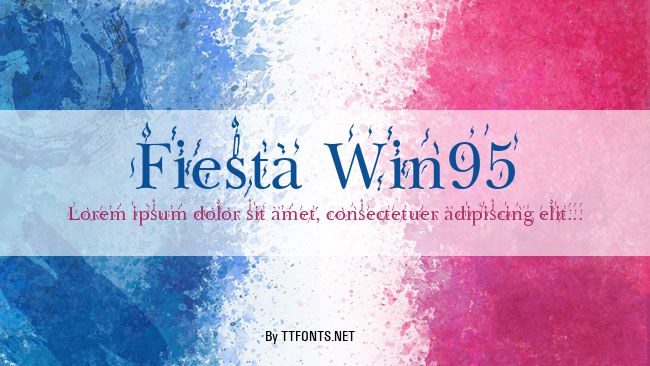 Fiesta Win95 example