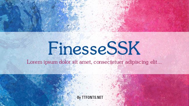 FinesseSSK example