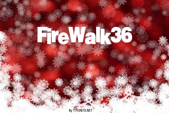 FireWalk36 example