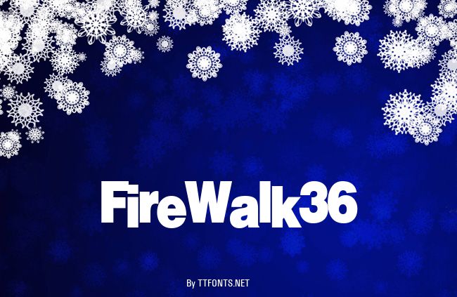 FireWalk36 example