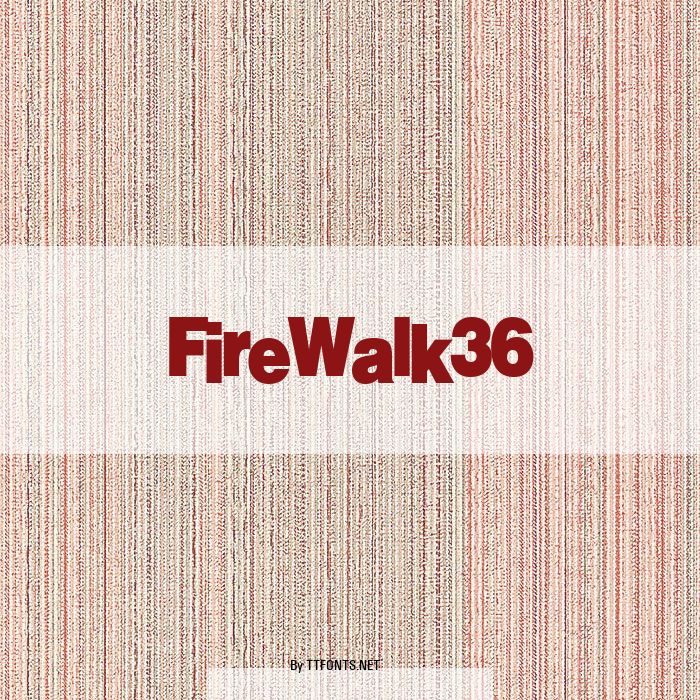 FireWalk36 example