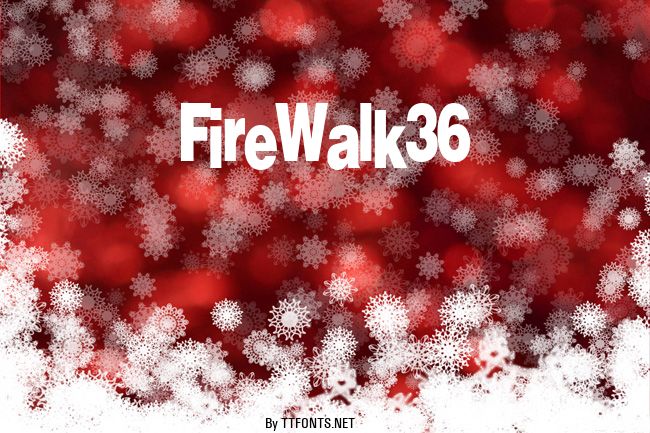 FireWalk36 example