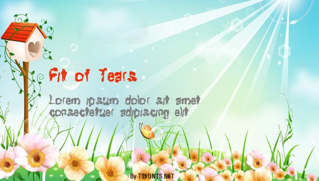 Fit of Tears example