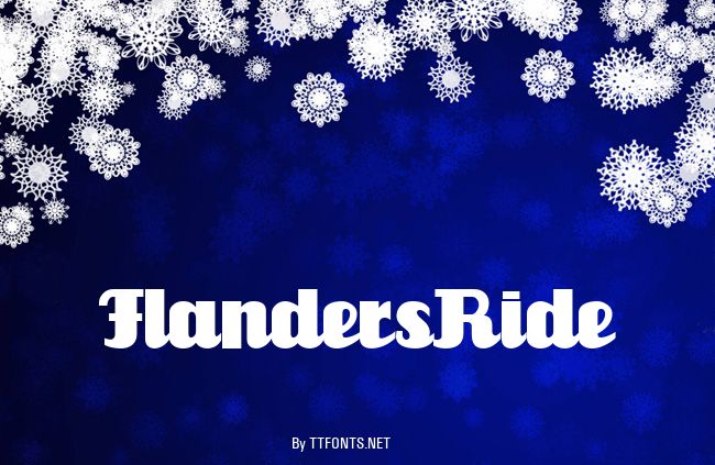 FlandersRide example