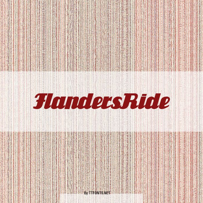 FlandersRide example