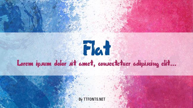 Flat example