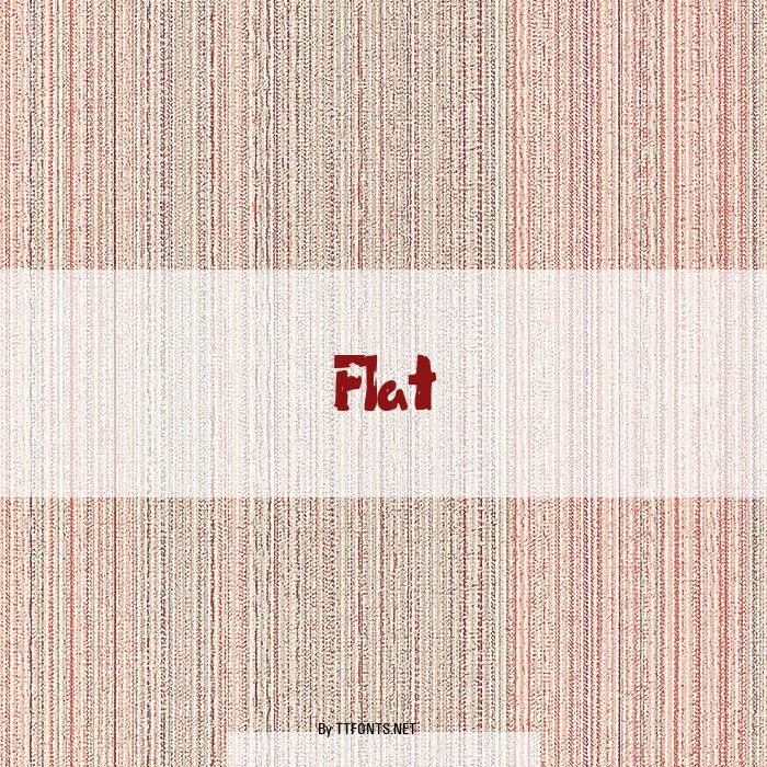 Flat example