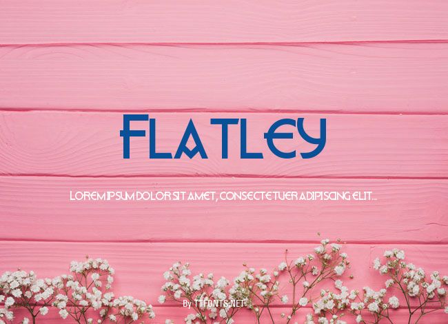 Flatley example