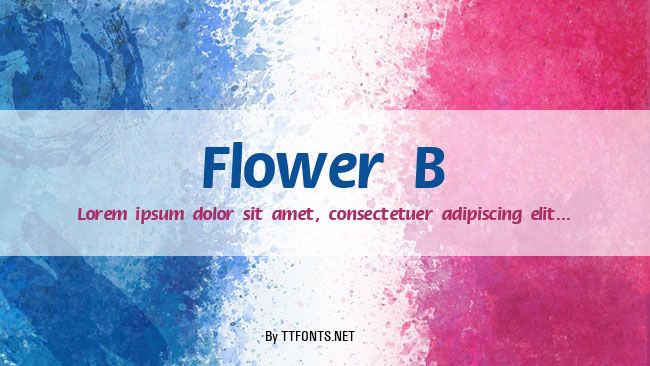 Flower B example