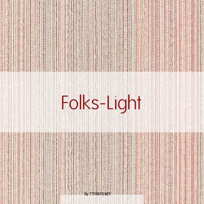 Folks-Light example