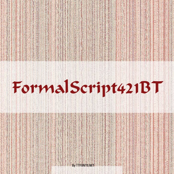 FormalScript421BT example