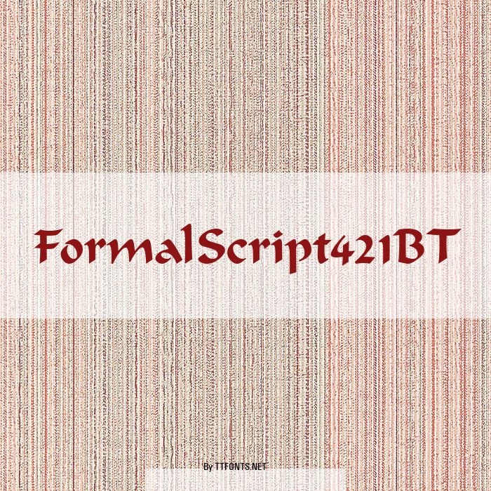 FormalScript421BT example