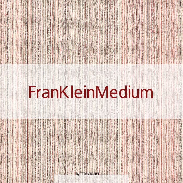 FranKleinMedium example
