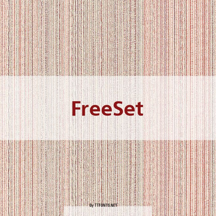 FreeSet example