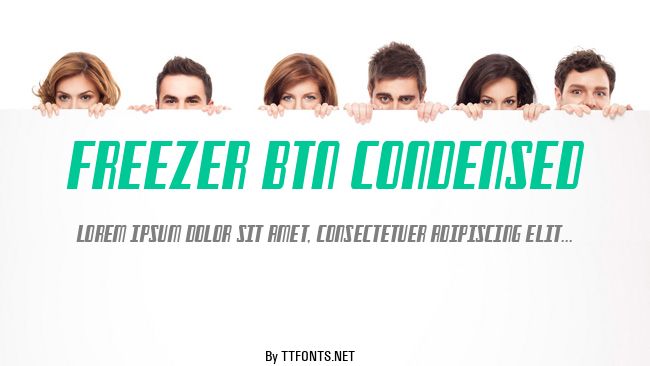 Freezer BTN Condensed example