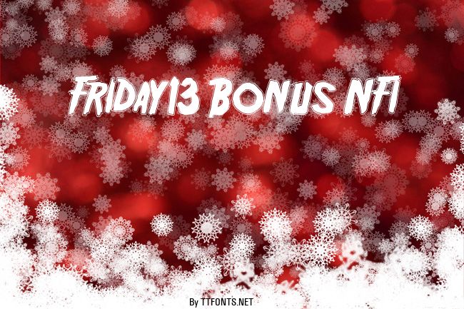 Friday13 Bonus NFI example