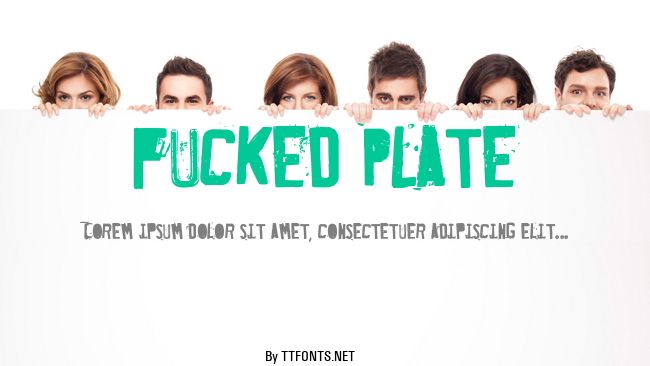 Fucked Plate example