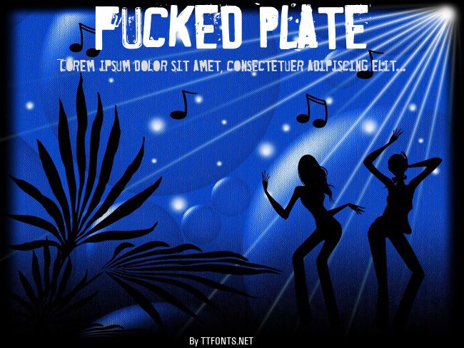 Fucked Plate example