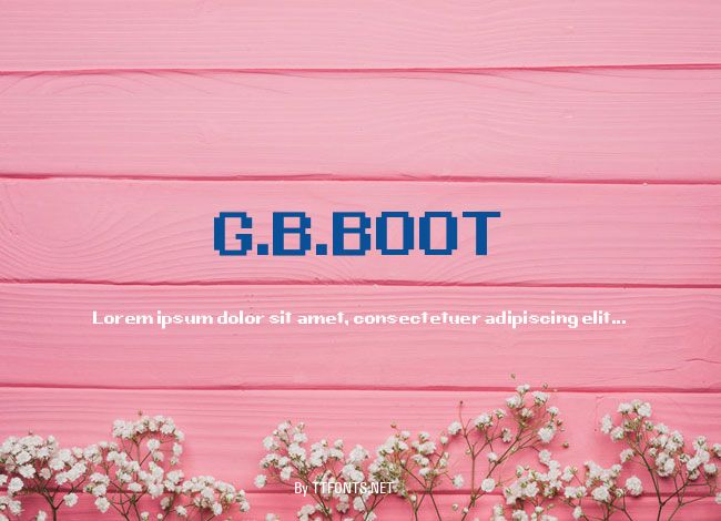 G.B.BOOT example