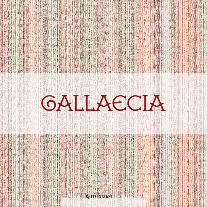 GALLAECIA example