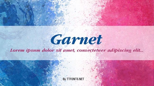 Garnet example