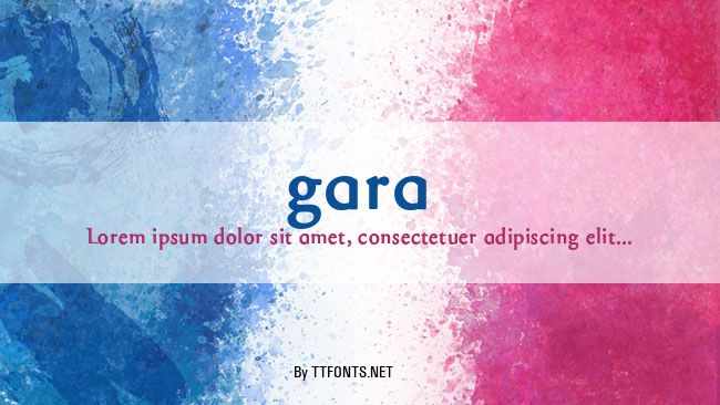 gara example