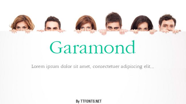Garamond example