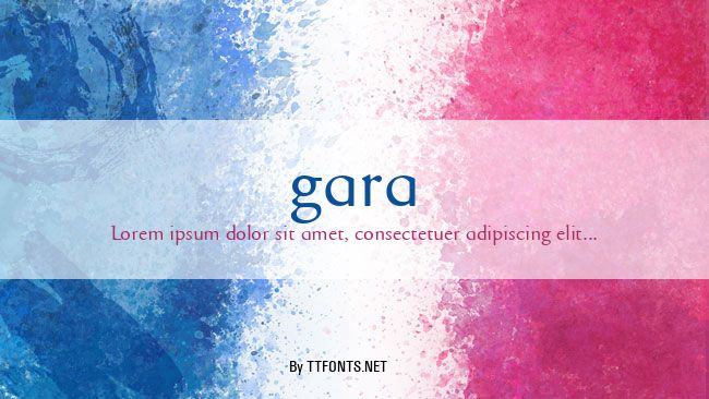 gara example