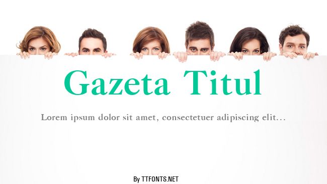 Gazeta Titul example