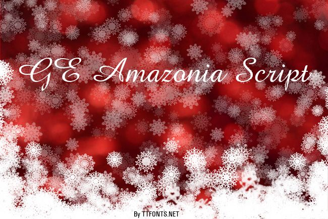 GE Amazonia Script example