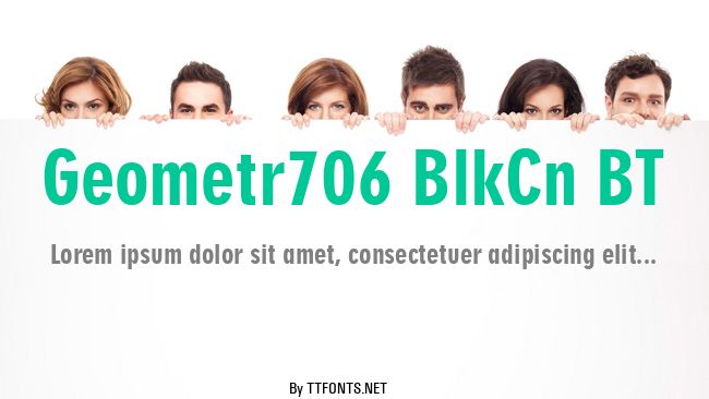 Geometr706 BlkCn BT example