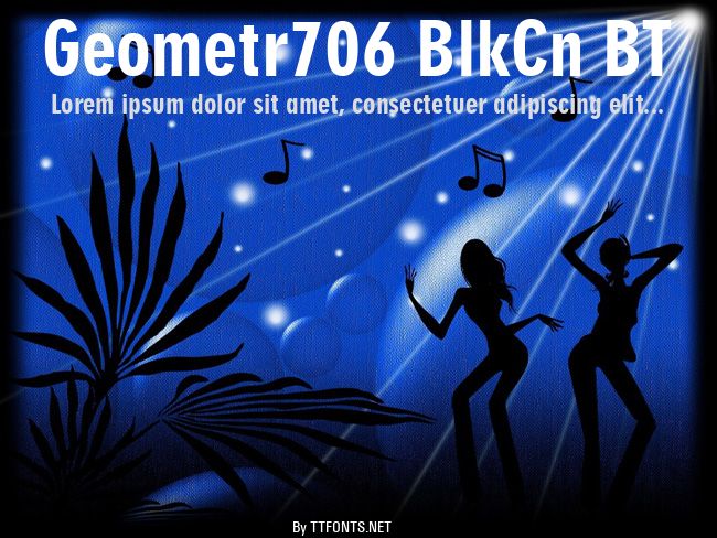 Geometr706 BlkCn BT example