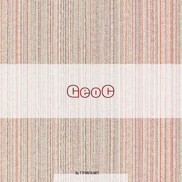 GeoC example