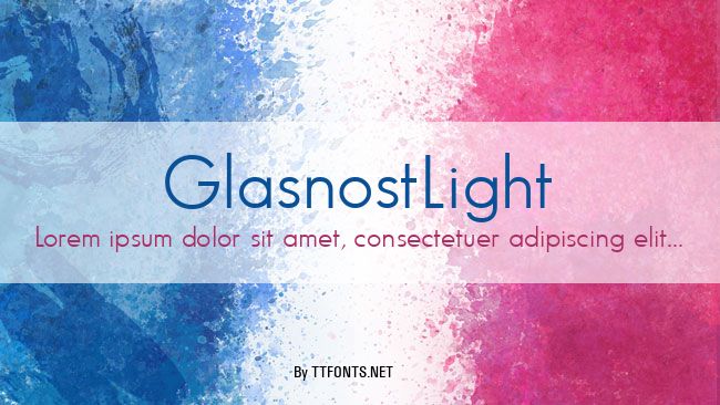 GlasnostLight example