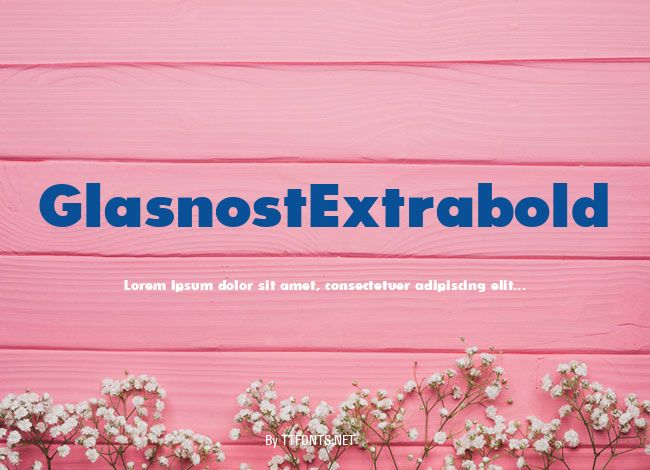 GlasnostExtrabold example