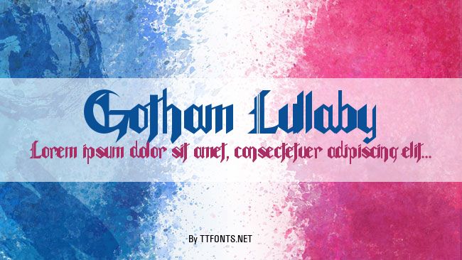 Gotham Lullaby example