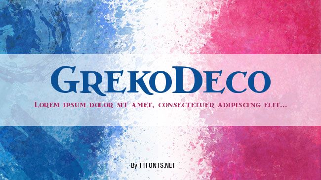 GrekoDeco example