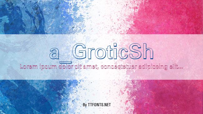 a_GroticSh example