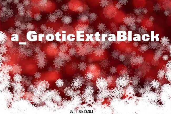 a_GroticExtraBlack example