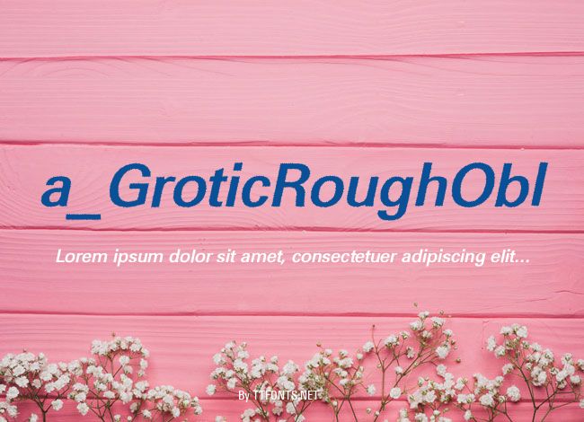 a_GroticRoughObl example
