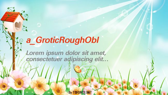a_GroticRoughObl example