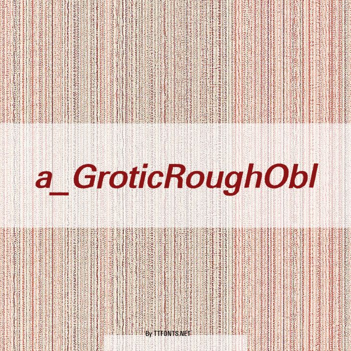 a_GroticRoughObl example