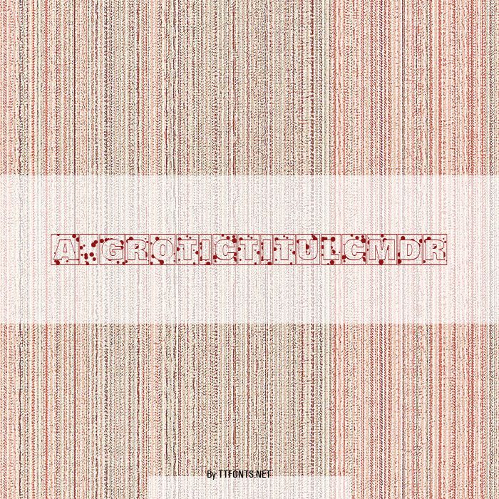 a_GroticTitulCmDr example
