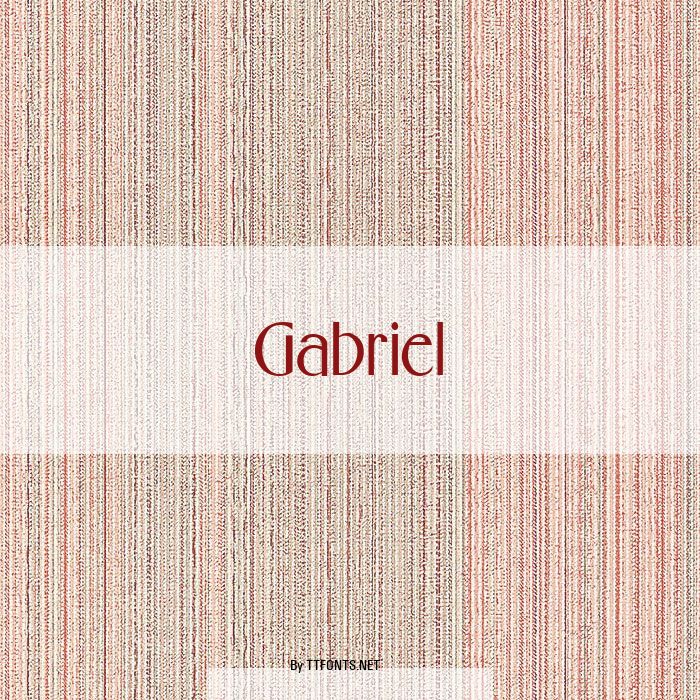 Gabriel example