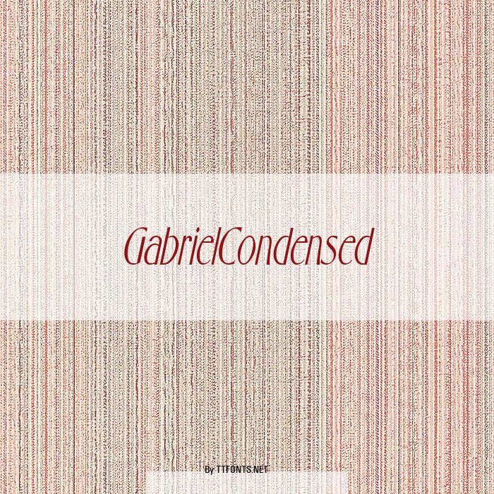 GabrielCondensed example