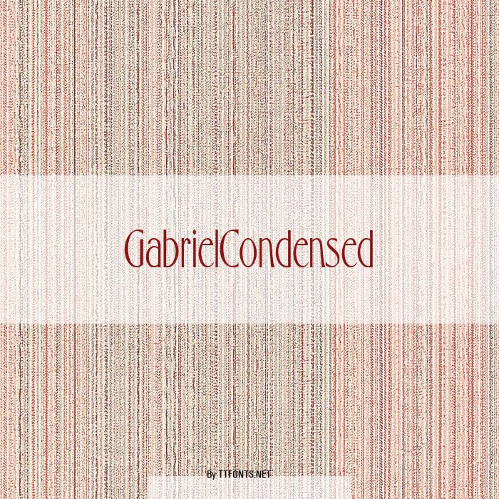 GabrielCondensed example