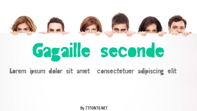 Gagaille seconde example