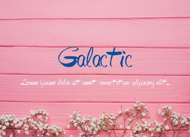 Galactic example