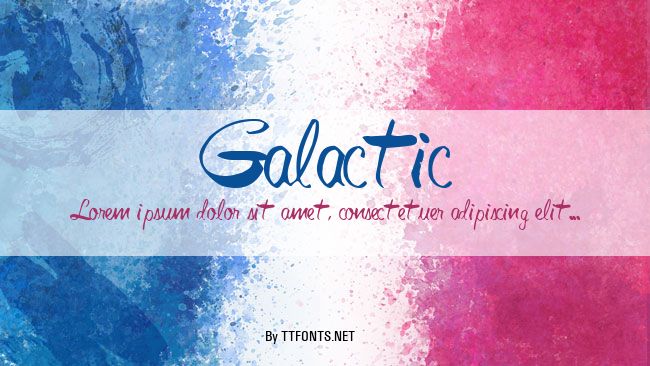 Galactic example