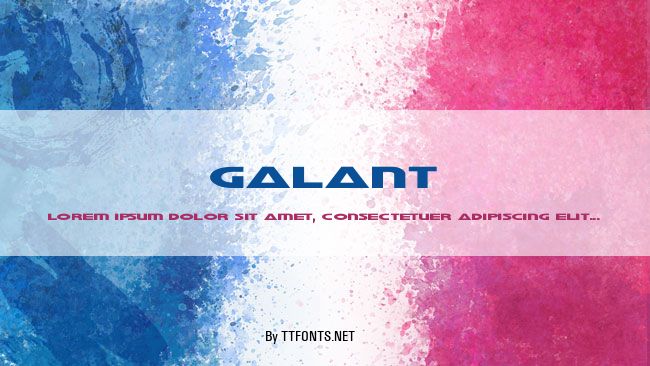 Galant example